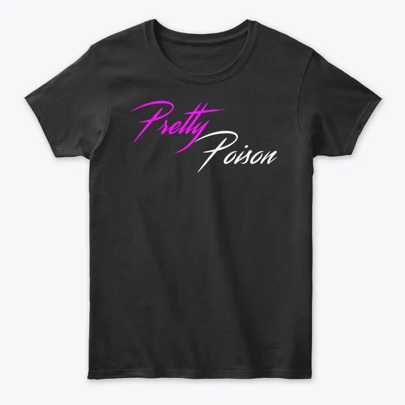 Pretty Poison Women's Classic Black Tee