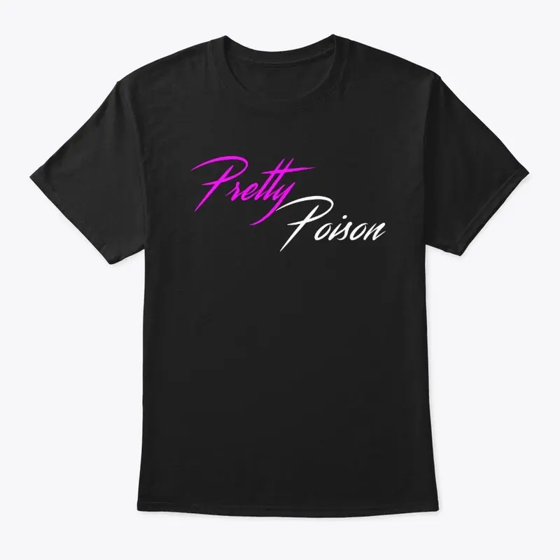 Pretty Poison Classic Black Tee